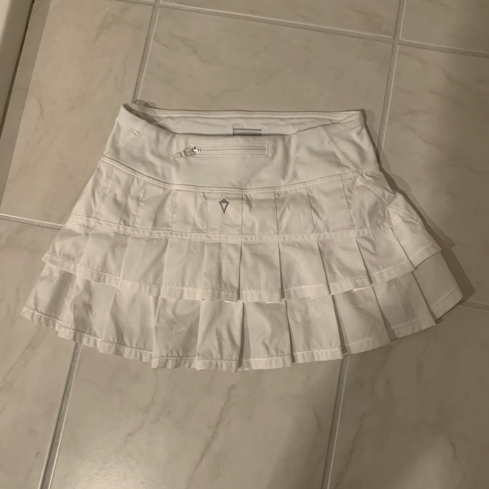 White Ivivva tennis skirt